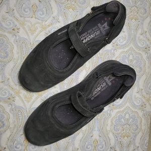 Mephisto Lilou Runoff black suede shoes